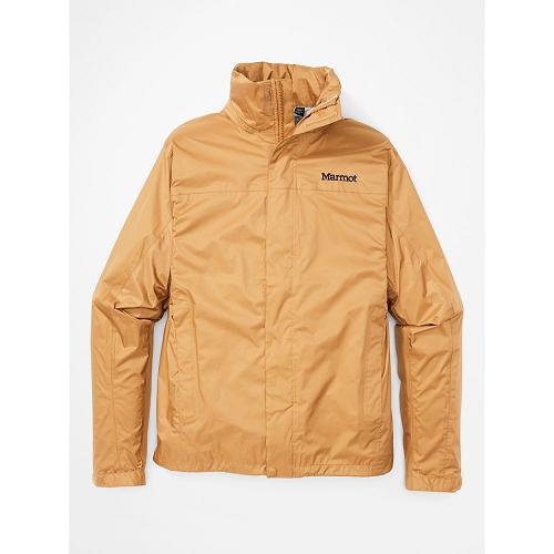 Marmot Rain Jacket Yellow NZ - PreCip Eco Jackets Mens NZ2946350